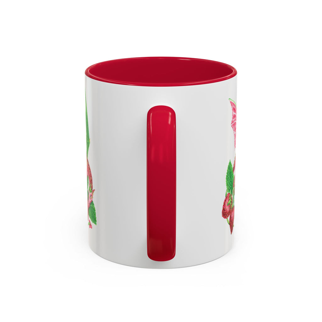 "Strawberry Dragon" Ceramic Mug