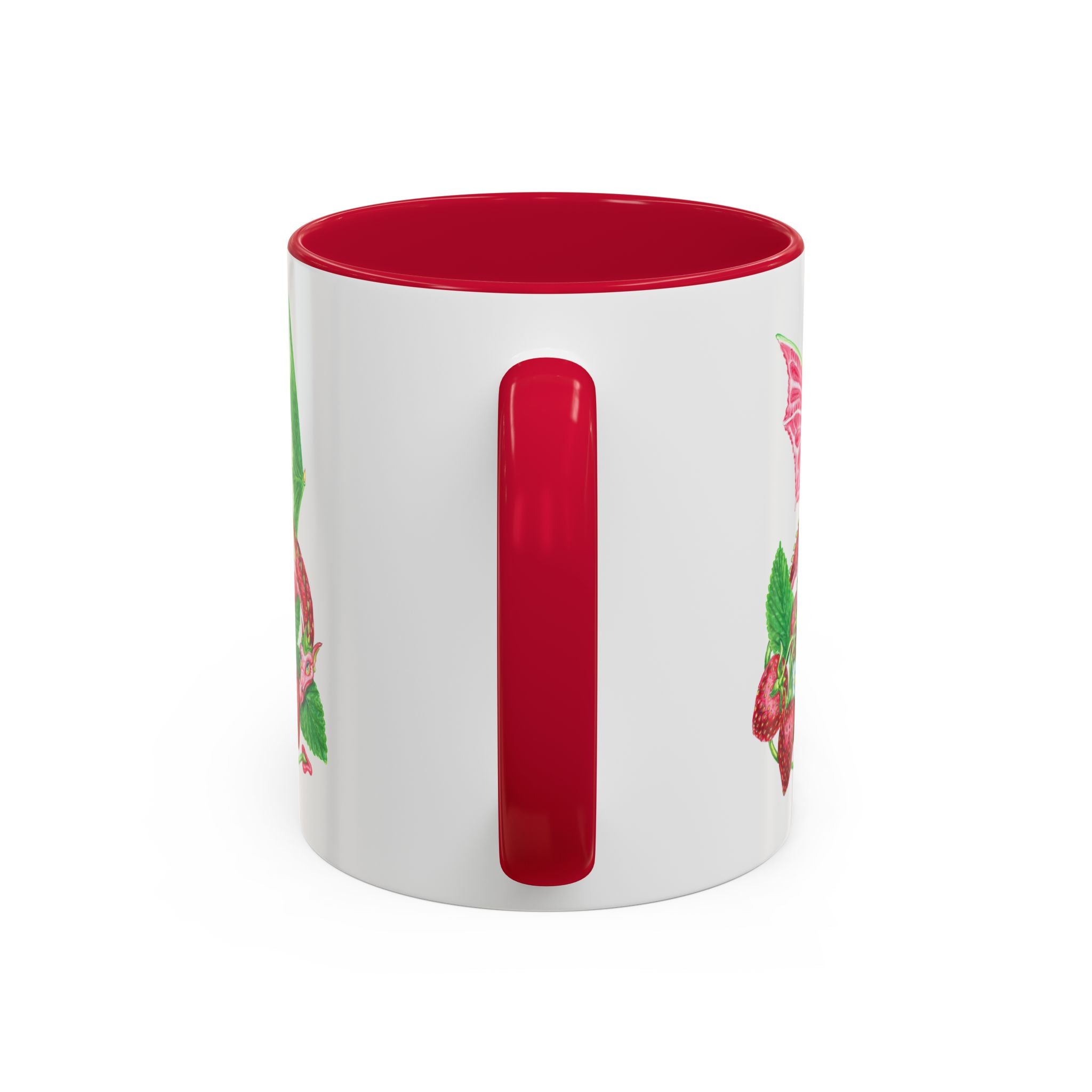 "Strawberry Dragon" Ceramic Mug