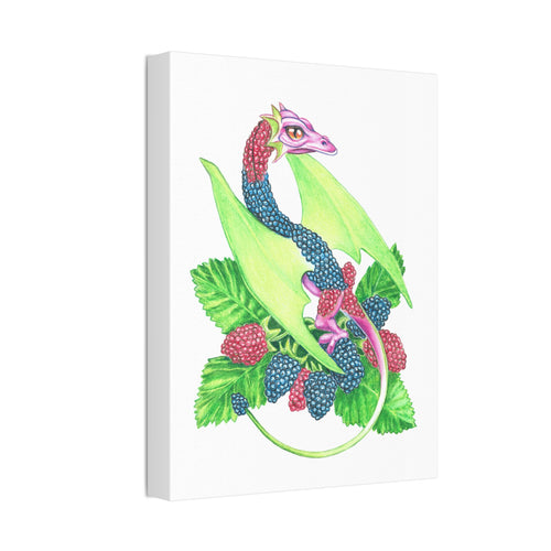 "Blackberry Dragon" Print on Canvas
