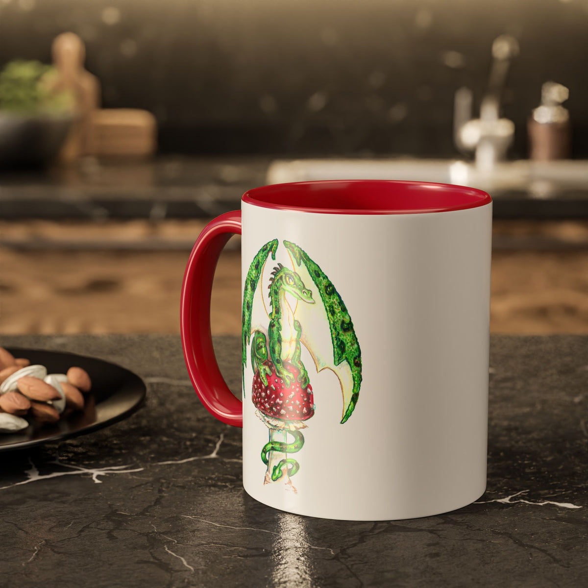 "Dragonstool" Ceramic Mug