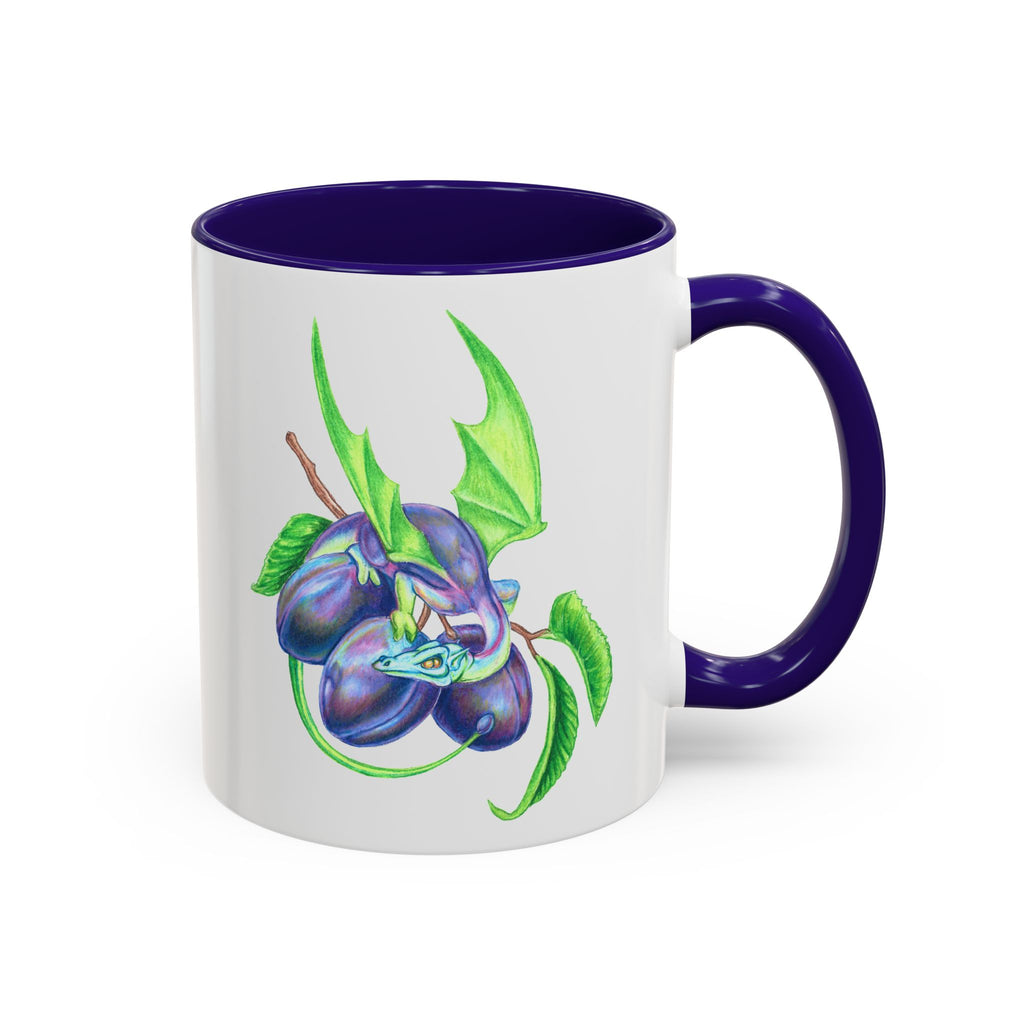"Plum Dragon" Ceramic Mug