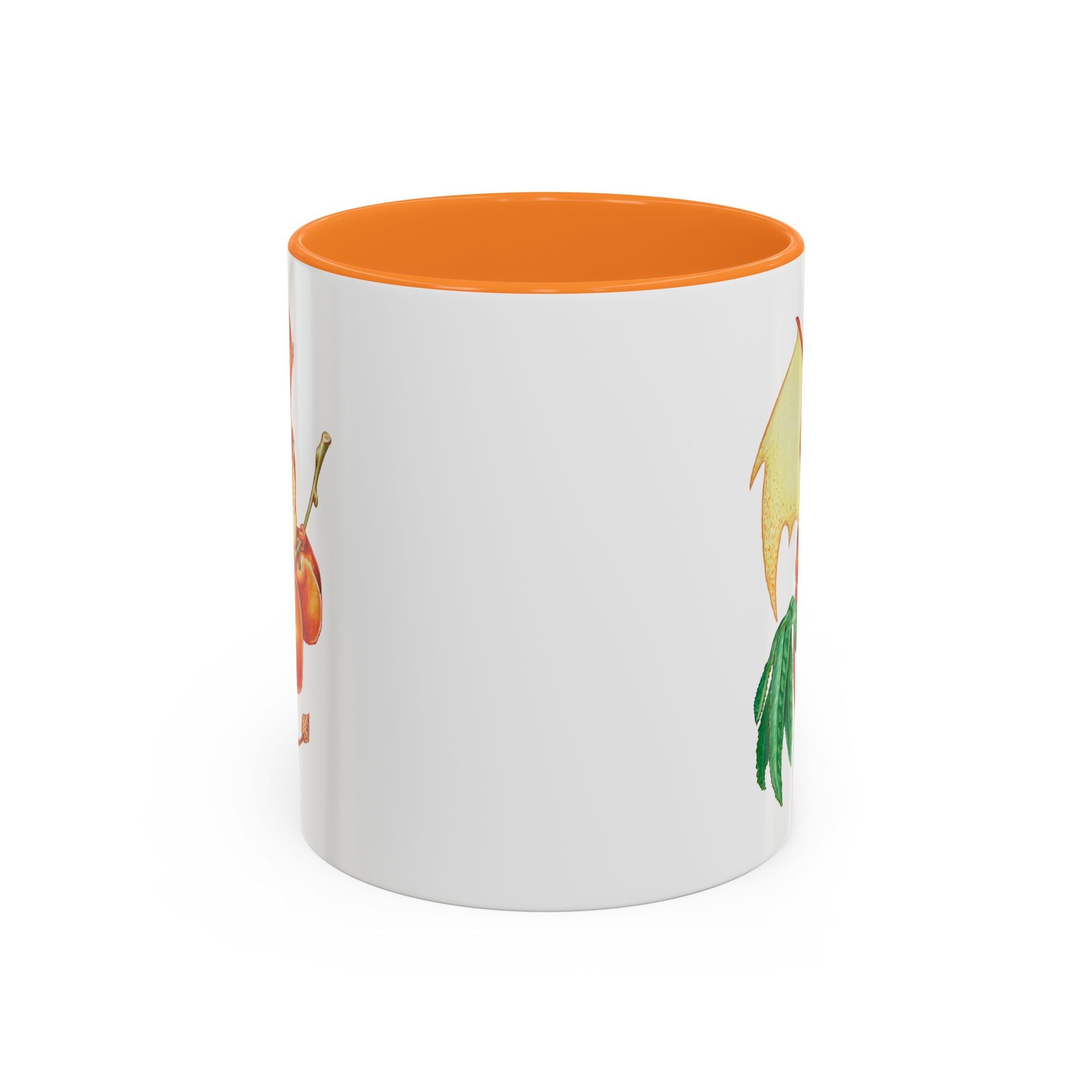 "Peach Dragon" Ceramic Mug