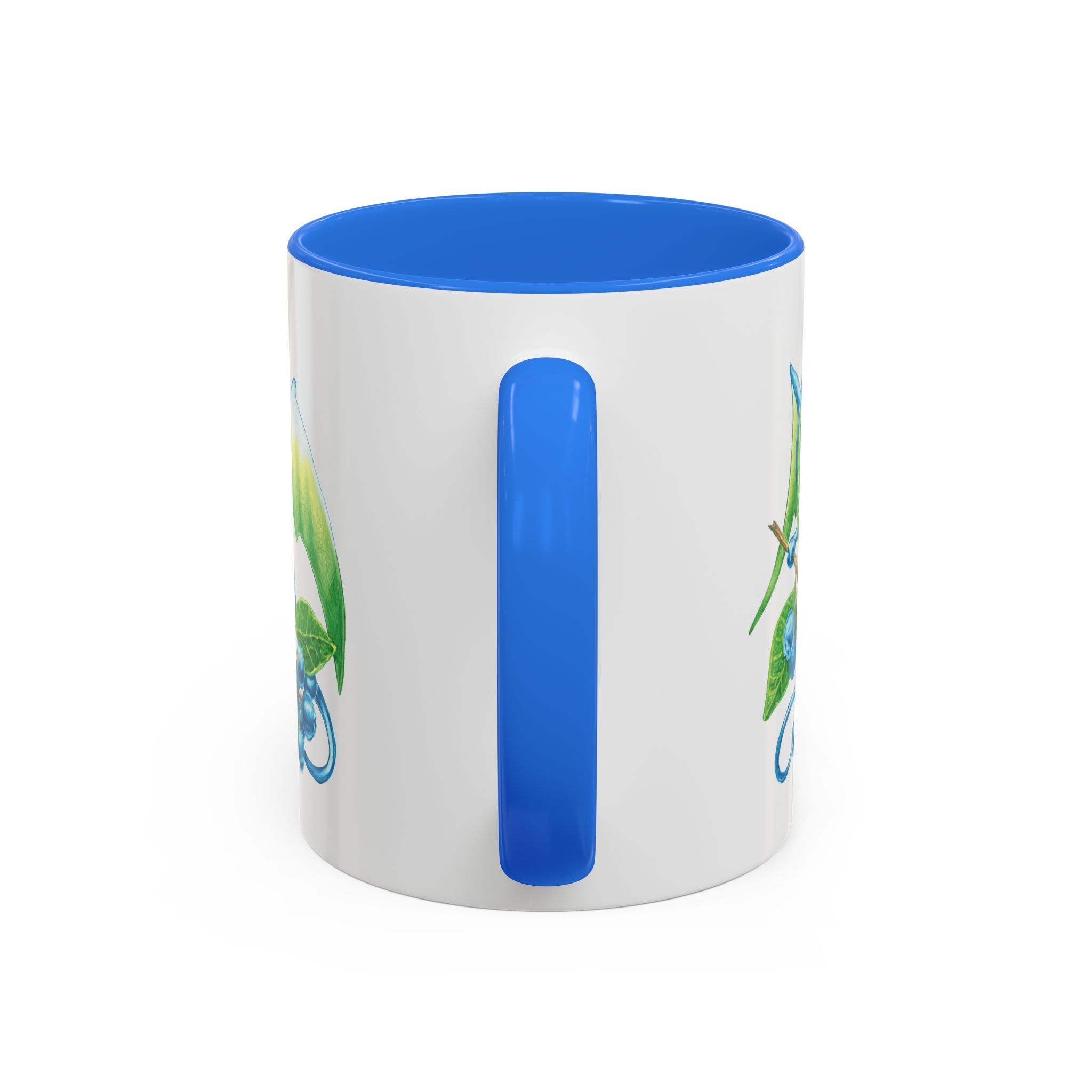 "Blueberry Dragon" Ceramic Mug