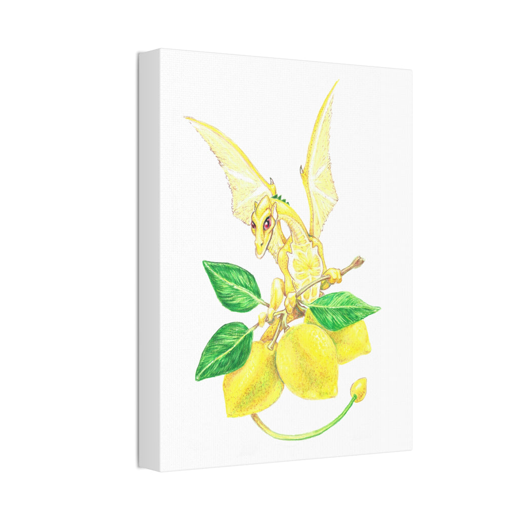 "Lemon Dragon" Print on Canvas