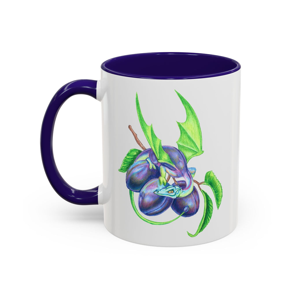 "Plum Dragon" Ceramic Mug