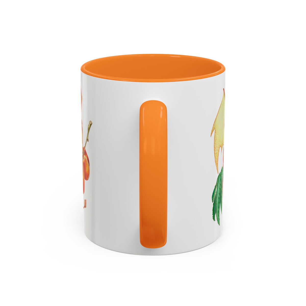 "Peach Dragon" Ceramic Mug