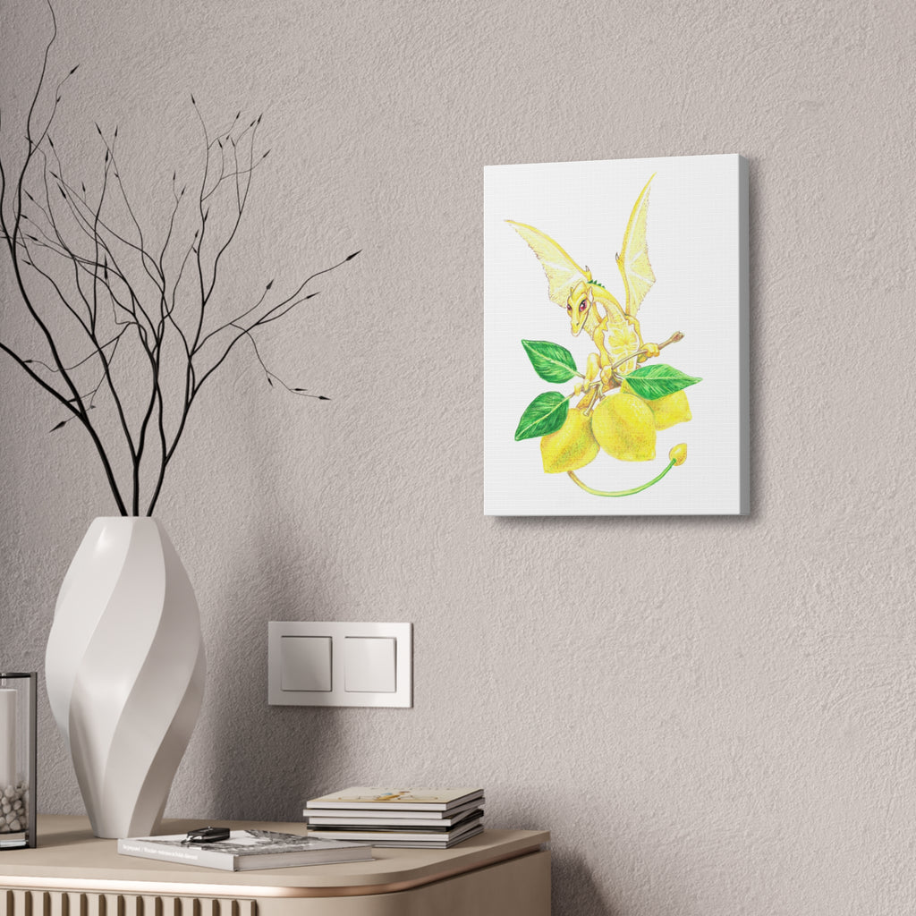 "Lemon Dragon" Print on Canvas