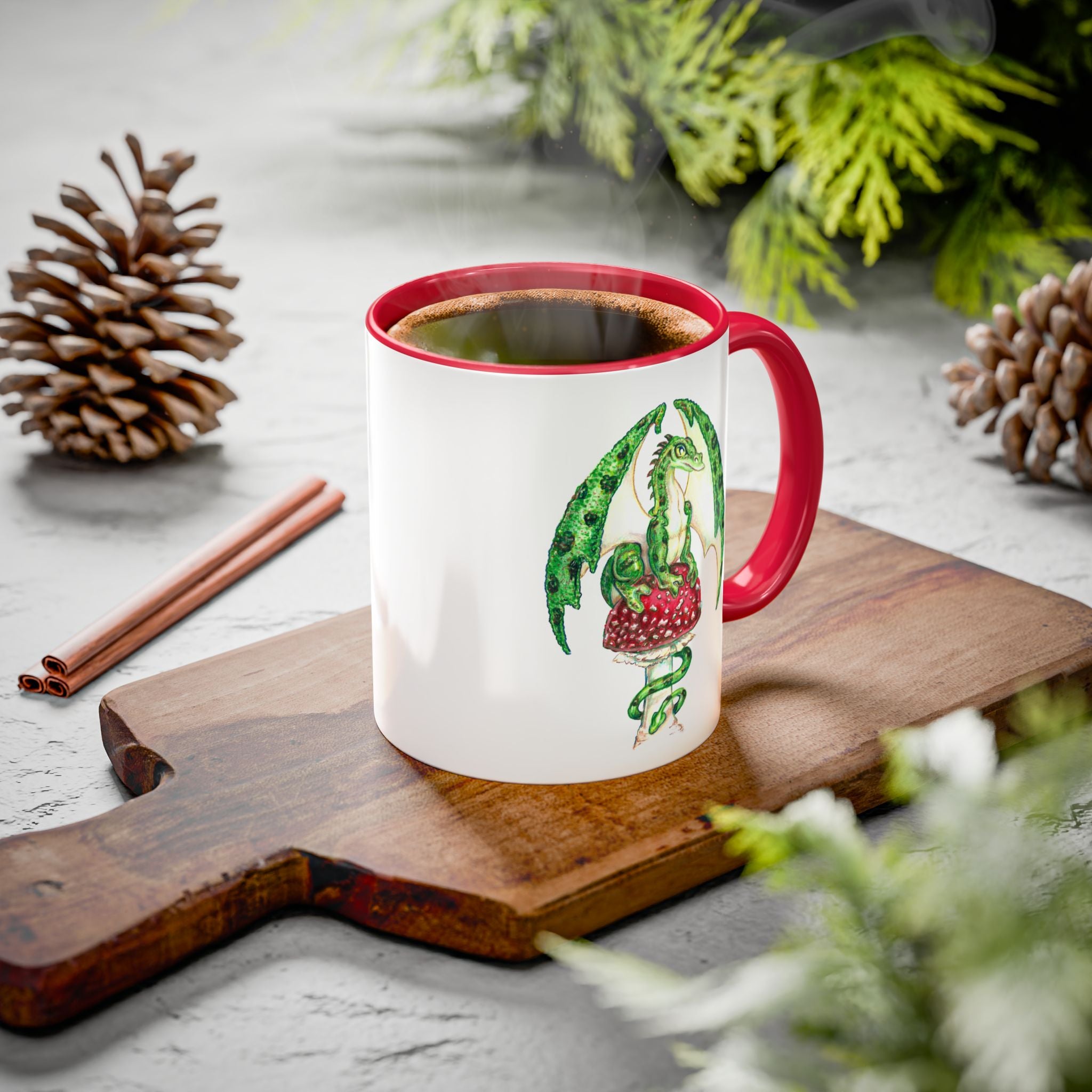 "Dragonstool" Ceramic Mug
