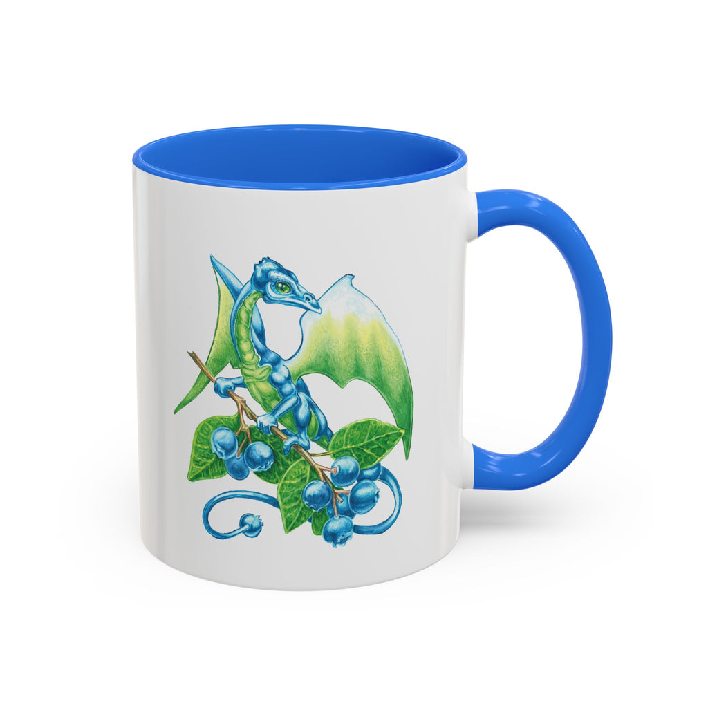 "Blueberry Dragon" Ceramic Mug