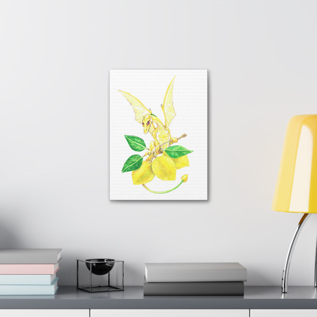 "Lemon Dragon" Print on Canvas