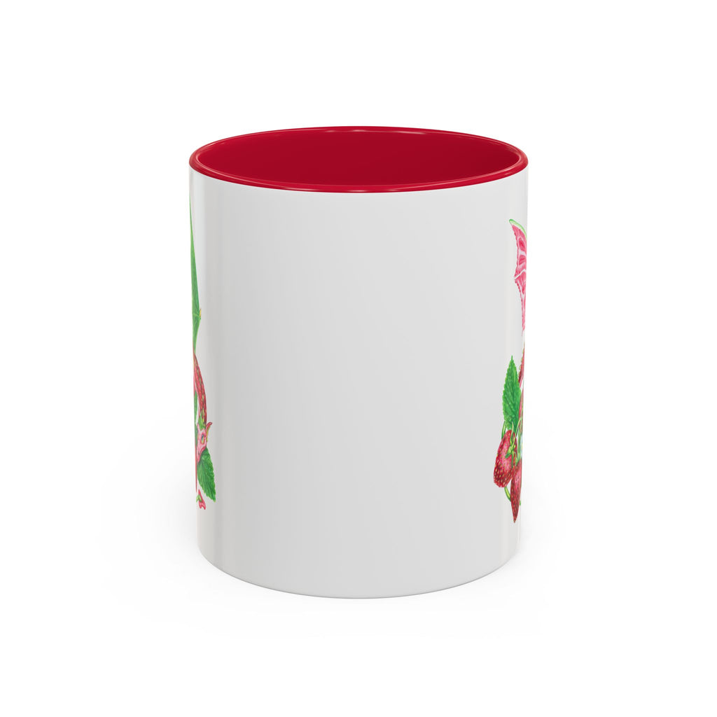 "Strawberry Dragon" Ceramic Mug