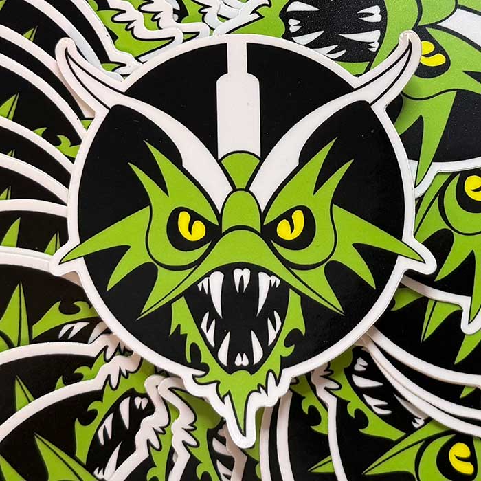 Dragon Logo Sticker Promo Pack